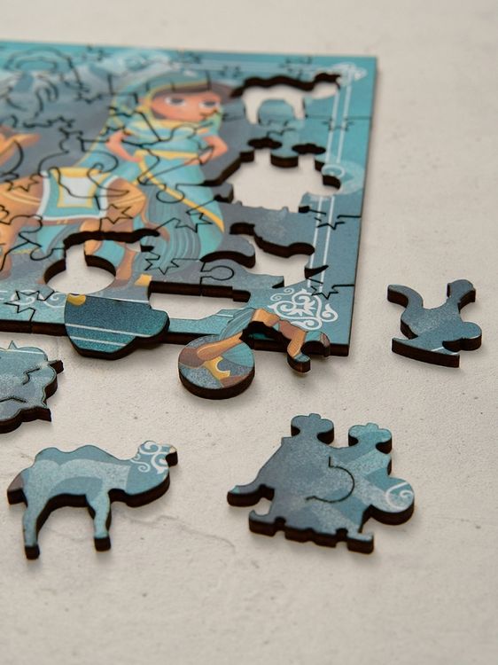 Деревянный пазл-головоломка Mr.Puzz интерактивный «Арабская Принцесса» — картинка 3