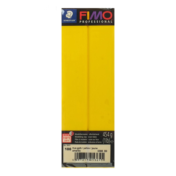 FIMO Professional, цвет: 100 чисто желтый, 454 г — картинка 2