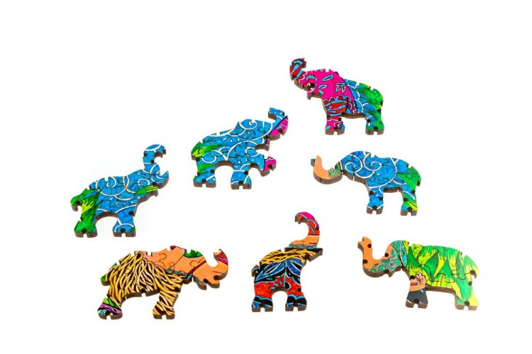 Деревянные пазлы DAVICI «Делиться радостью» — картинка 6