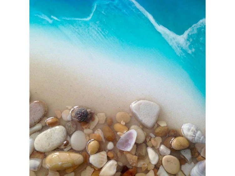 Галька темная 400 г, ResinArt — картинка 4