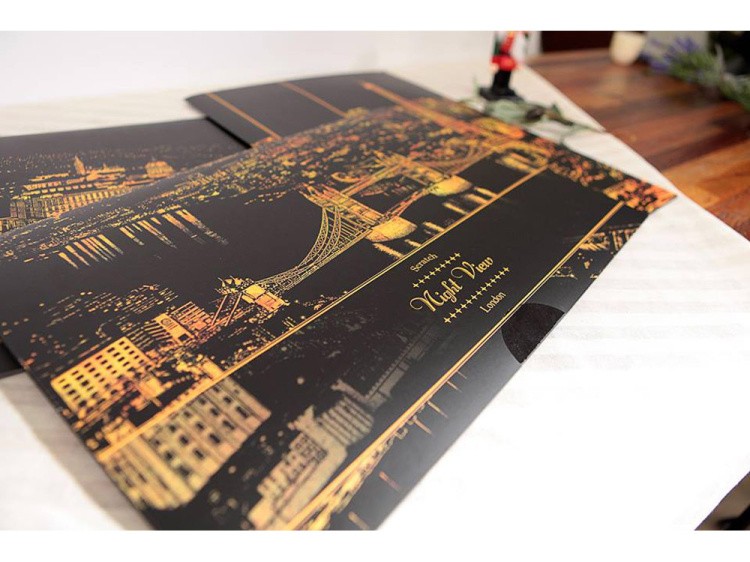 Скретч-набор «Лондон» — картинка 13