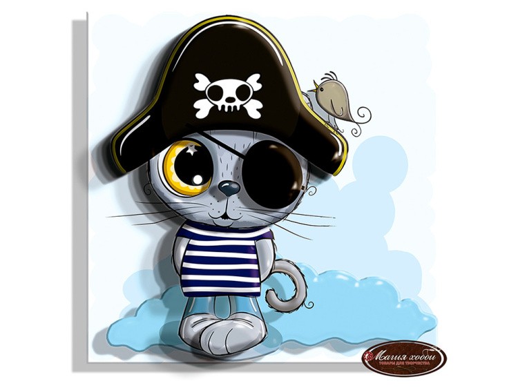 Папертоль «Кот-пират»