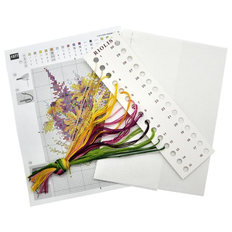 Набор для вышивания «Букетик с рудбекией» — картинка 7