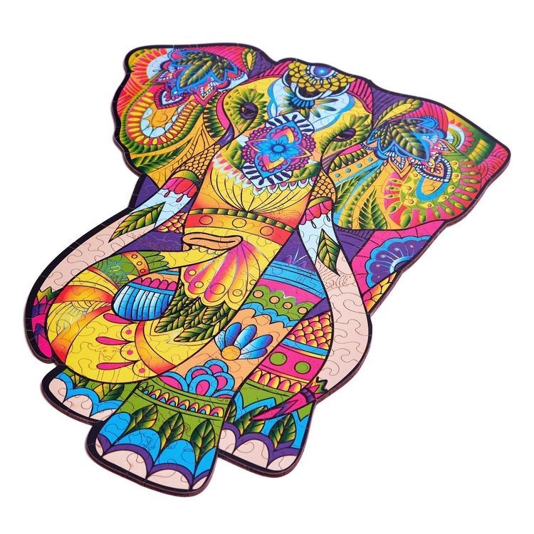 Деревянный пазл Wood Trick «Великолепный Слон» — картинка 6