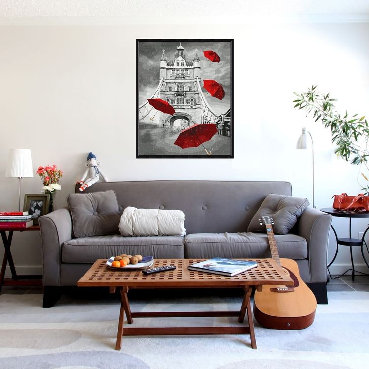 Картина по номерам «Дождь в Лондоне» — картинка 4