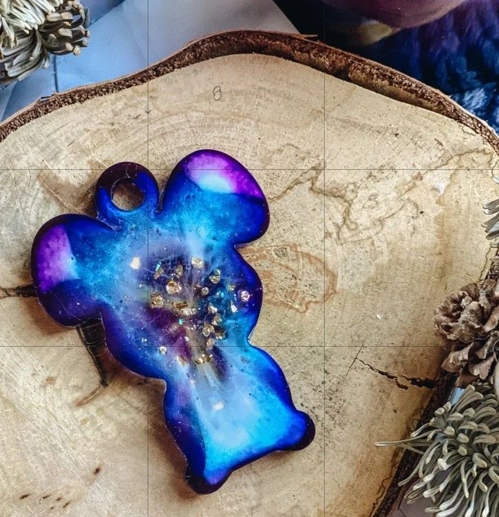 Елочная игрушка Мышонок - Силиконовый молд, ResinArt — картинка 4