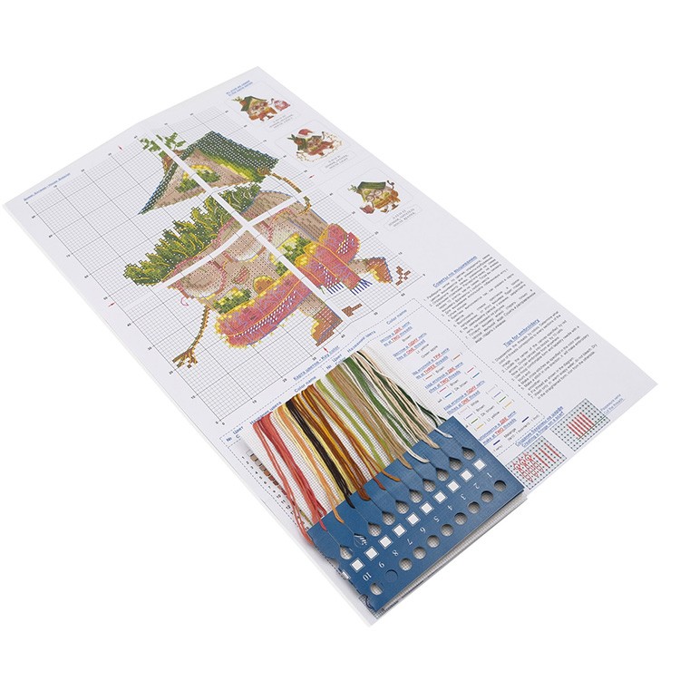 Набор для вышивания «Домик. Ботаник» — картинка 2