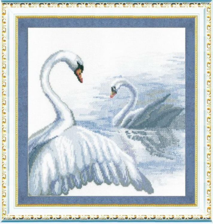 Набор для вышивания «Лебеди»