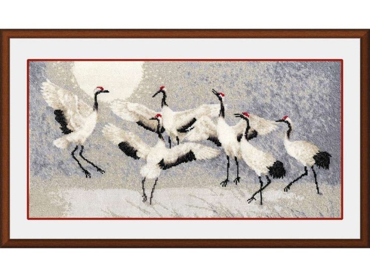 Набор для вышивания «Танец журавлей» — картинка 2
