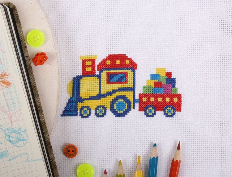 Набор для вышивания «Паровозик» — картинка 2