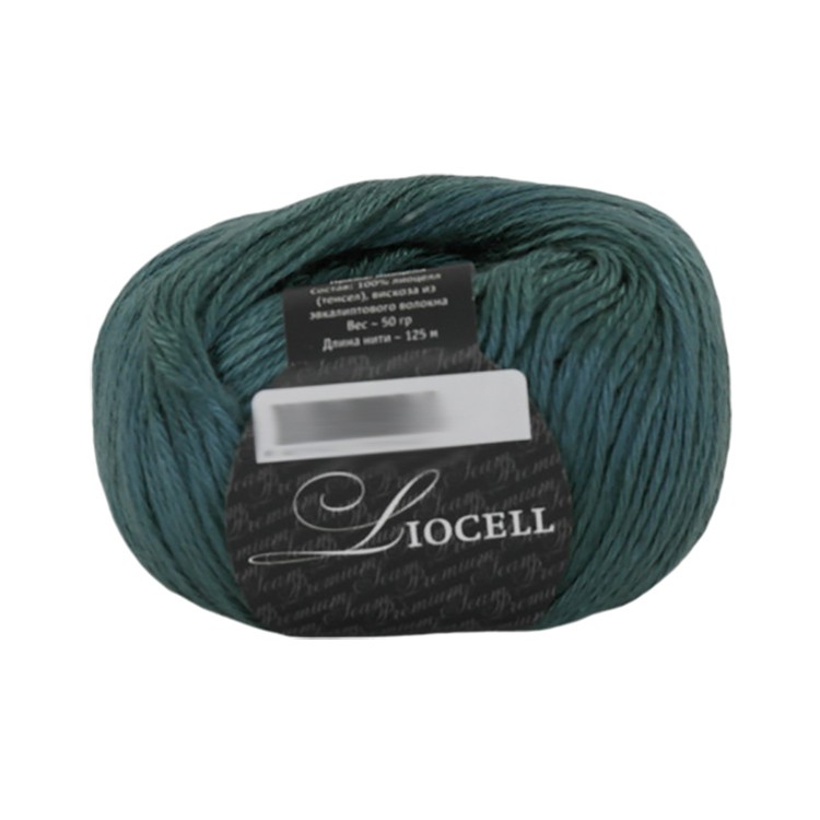 Пряжа SEAM Liocell (Лиоцелл) (34), нептун, 5 шт. по 50 г — картинка 2
