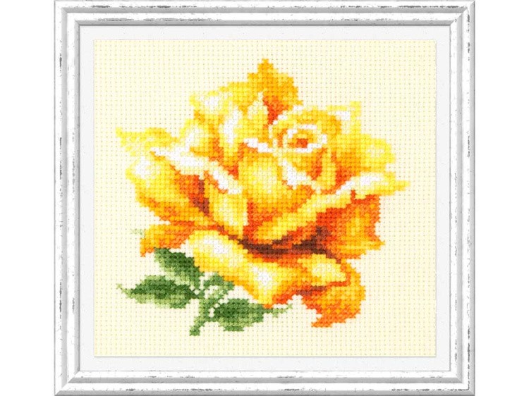 Набор для вышивания «Желтая роза» — картинка 2