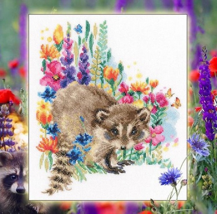 Набор для вышивания «Тот, кто любит цветы 2» — картинка 4