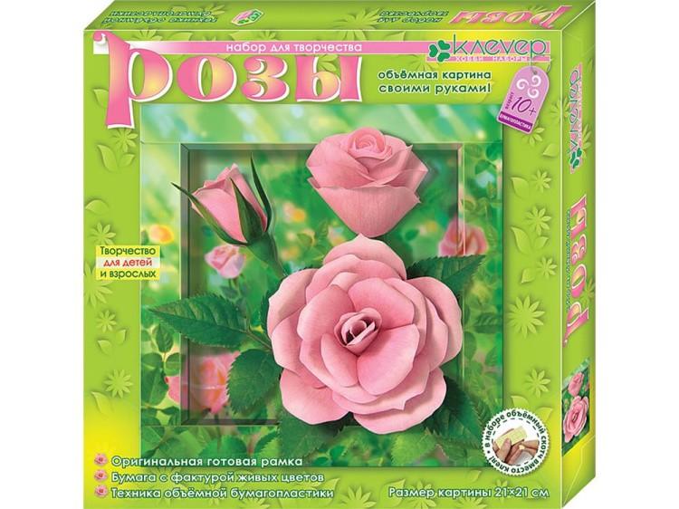 Объемная картина «Розы» — картинка 2