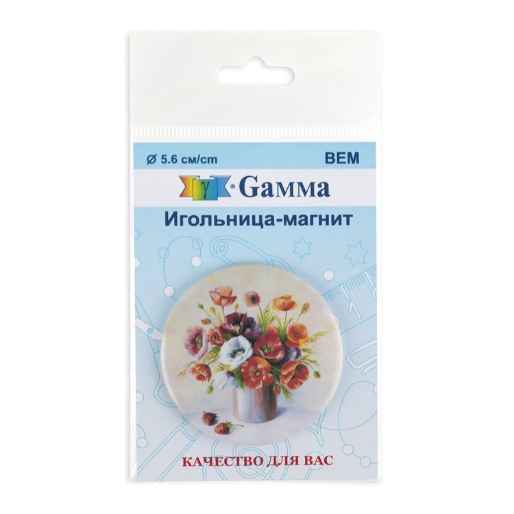 Игольница-магнит «Букет маков», Gamma — картинка 2