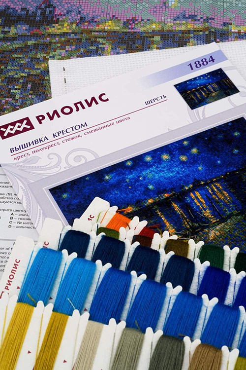 Набор для вышивания «Звездная ночь» — картинка 3