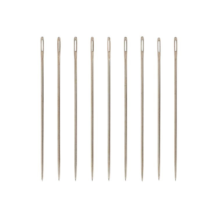 Иглы для шитья ручные №3 штопальные 10 шт., Gamma — картинка 2