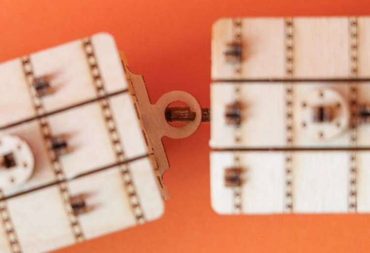 Конструктор из дерева «Набор Поезд» — картинка 4