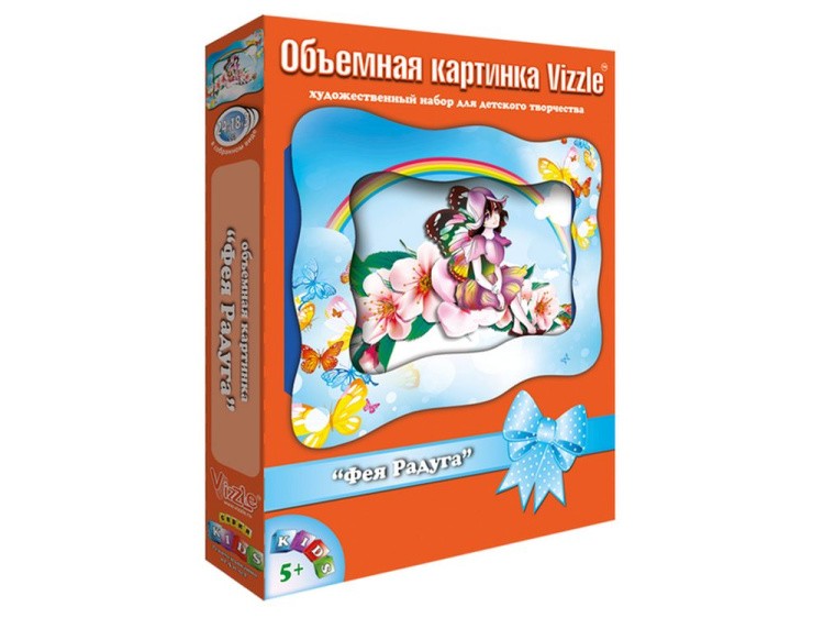 Объемная картина «Фея Радуга» — картинка 4