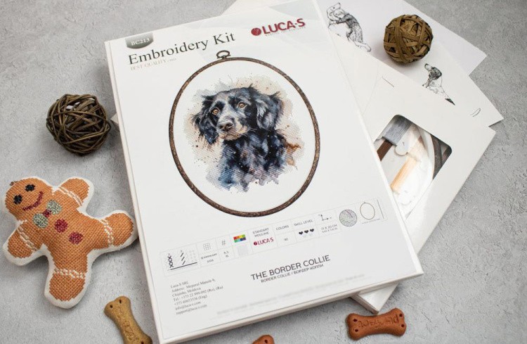 Набор для вышивания «Бордер колли» — картинка 7