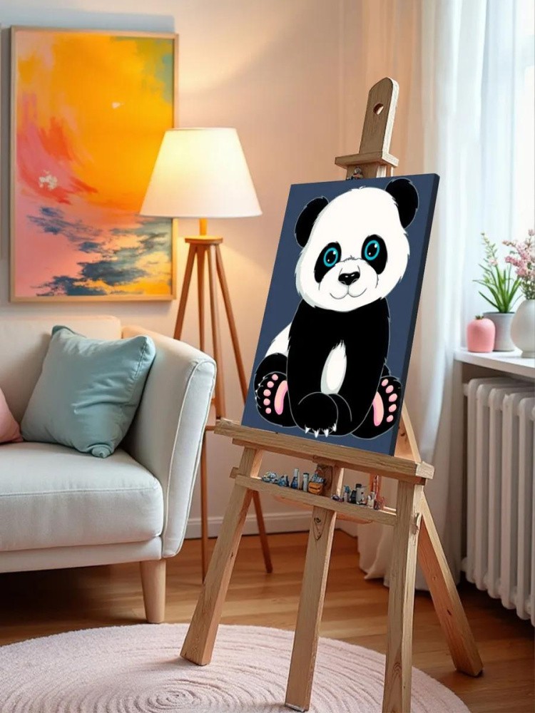 Картина по номерам «Панда» — картинка 10