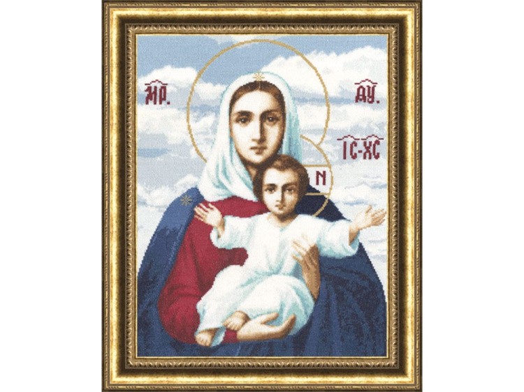 Набор для вышивания «Леушинская икона Божией Матери» — картинка 2