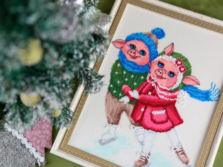 Набор для вышивания «Фигуристы» — картинка 4