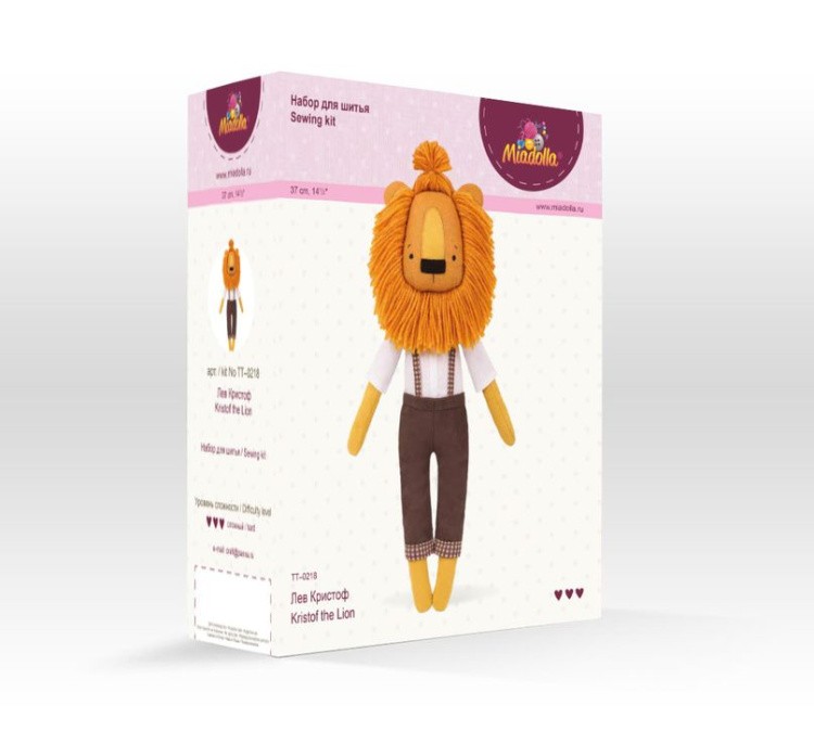 Набор для шитья «Лев Кристоф» — картинка 3