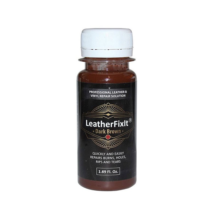 Жидкая кожа L-Fixer 50 мл, цвет: темно-коричневый — картинка 2