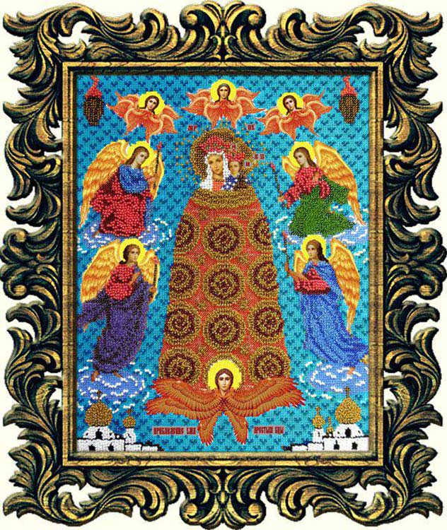 Набор вышивки бисером «Богородица Прибавление ума» — картинка 2