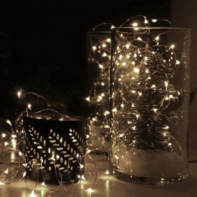 LED-нить, подсветка на батарейках — картинка 5