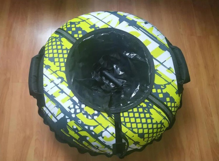 Детская зимняя ватрушка тюбинг для катания 70 см — картинка 5