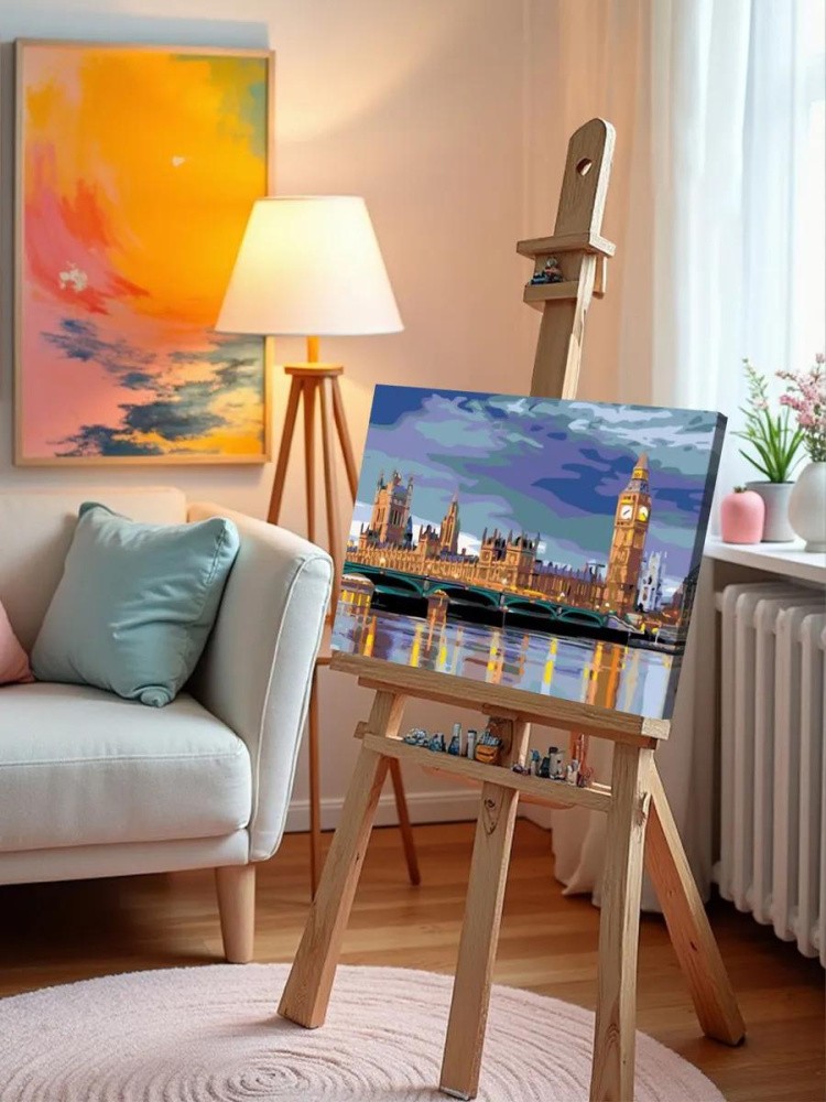 Картина по номерам «Лондонский мост» — картинка 9