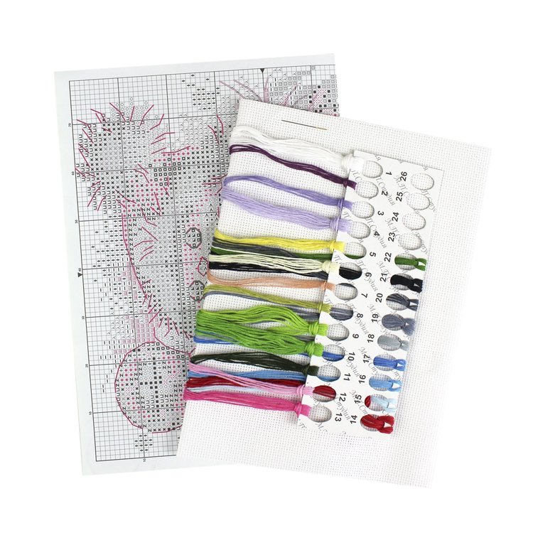 Набор для вышивания «Зимняя синичка» — картинка 5