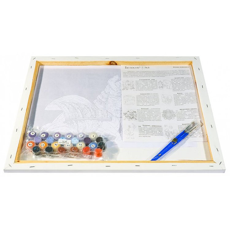 Картина по номерам «Самурай» — картинка 3