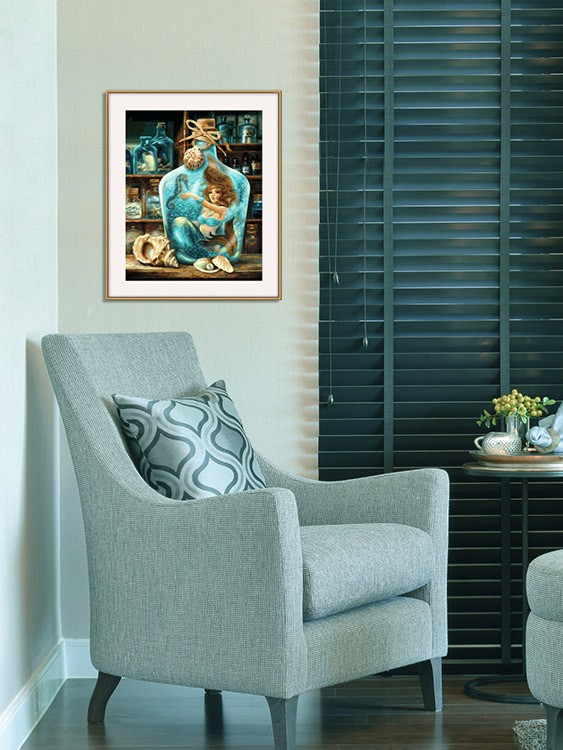 Картина по номерам «Русалка» — картинка 3