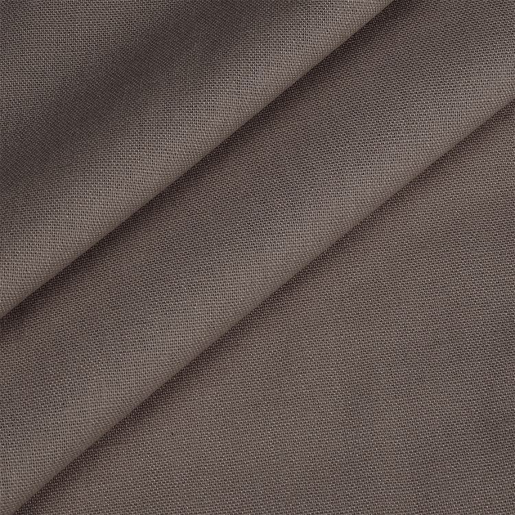 Ткань льняная, 1 м x 140 см, 200 г/м², цвет: холодно-бежевый, TBY — картинка 3