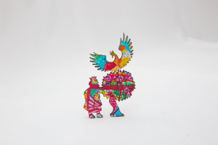 Деревянные пазлы DAVICI «Иван Царевич и серый волк 120 деталей» — картинка 7