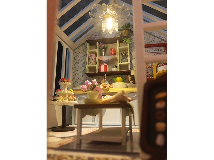 Набор для создания миниатюры (румбокс) «Кондитерская» — картинка 6