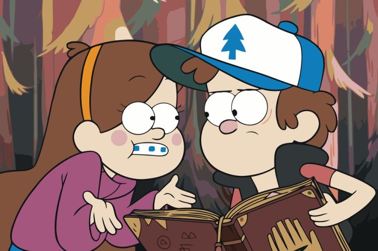 Картина по номерам «Gravity Falls Гравити Фолз: Мейбл и Диппер 2»