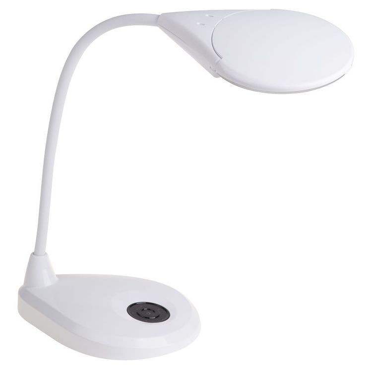 Лупа настольная 3D+12D с подсветкой LED, регулировка яркости, серия EXPERT, белая,  REXANT — картинка 2