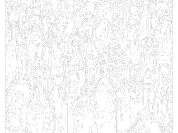 Картина по номерам «Бутылки» — картинка 3