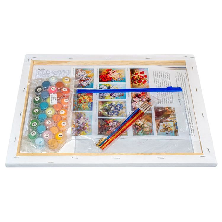 Картина по номерам «Тайная жизнь. Пушинка» — картинка 5