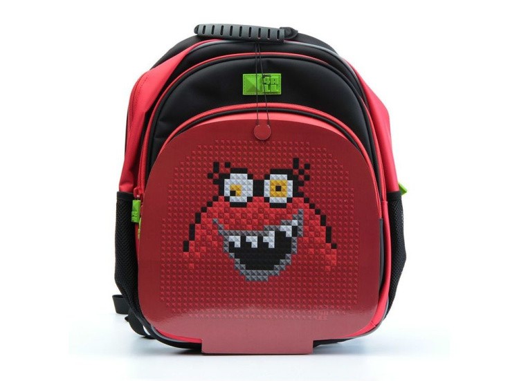 Рюкзак 4ALL Kids с битами, черно-красный — картинка 5