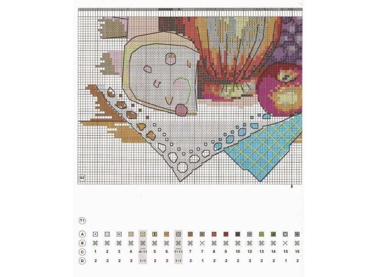 Набор для вышивания «Натюрморт с сыром» — картинка 4