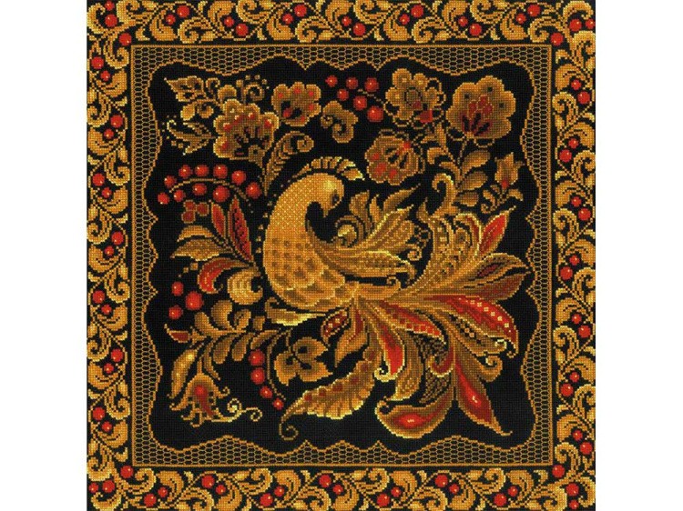 Набор для вышивания «Подушка. Панно. Хохлома» — картинка 2