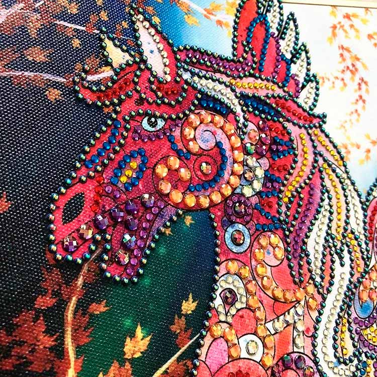 Алмазная вышивка 5D «Пегас» — картинка 3