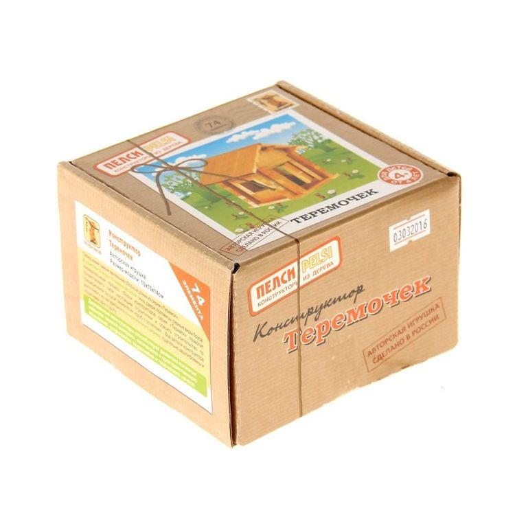 Конструктор из дерева «Теремочек» — картинка 3