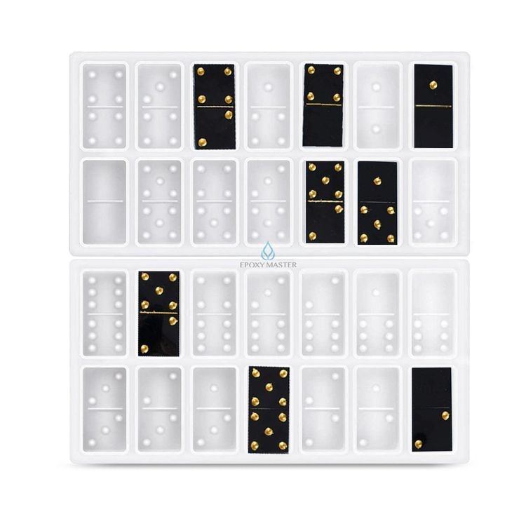 Силиконовый молд «Домино», 20х11 см — картинка 2