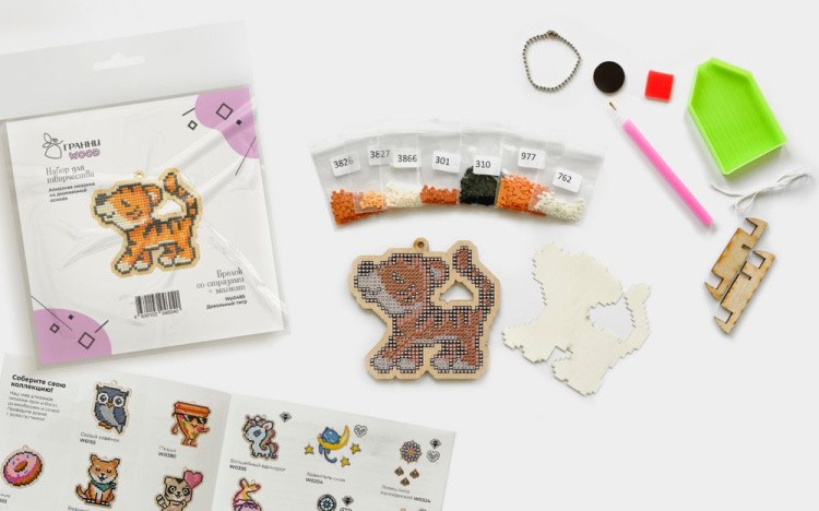 Подвеска «Довольный тигр» — картинка 2